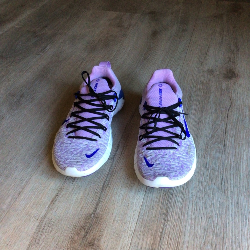 Women’s Free Run 5.0 Next Nature 'Lilac Racer Blue' size 6.5